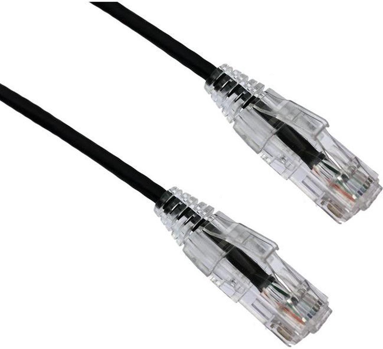 Axiom C6ABFSB-K10-AX Bendnflex - Patch Cable - Rj-45 (M) To Rj-45 (M) - 10 Ft - Foiled Unshielded Twisted Pair (F/Utp) - Cat 6A - Snagless, Stranded - Black