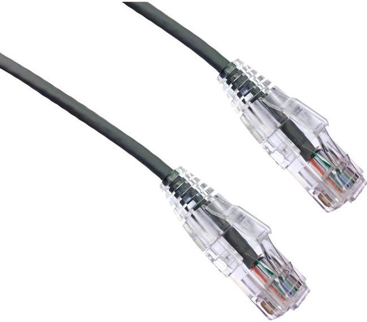 Axiom C6BFSB-G3-AX 3Ft Cat6 Bendnflex Ultra-Thin Snagless Patch Cable 550Mhz (Gray)