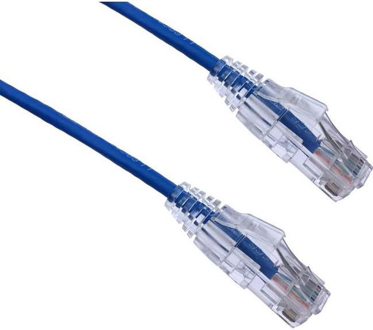 Axiom C6ABFSB-B1-AX Bendnflex Ultra-Thin - Patch Cable - Rj-45 (M) To Rj-45 (M) - 1 Ft - Foiled Unshielded Twisted Pair (F/Utp) - Cat 6A - Snagless, Stranded - Blue