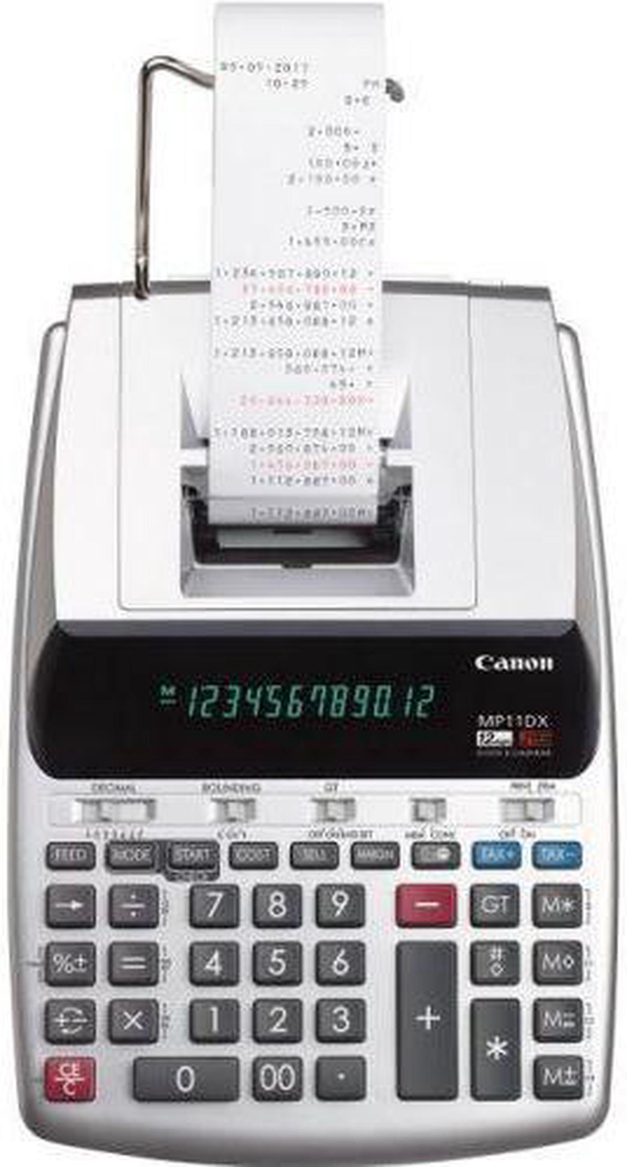 Canon MP11DX 2 Printing Calculator, 12-Digit