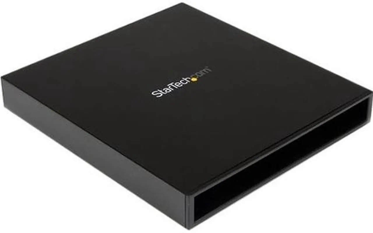 Alt view image 4 of 4 - StarTech.com USB 3.0 to Slimline SATA ODD Enclosure for Blu-ray and DVD ROM Drives, Solid Aluminum (SLSODDU33B)
