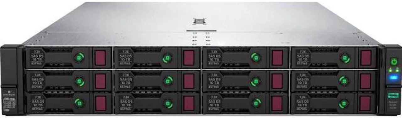 Alt view image 6 of 7 - HP ProLiant DL380 G10 2U Rack Server - 2 x Intel Xeon Gold 6148 Icosa-core (20 Core) 2.40 GHz - 64 GB Installed DDR4 SDRAM - 12Gb/s SAS Controller - 2 x 800 W - 2 Processor Support - 768 GB RAM Suppor