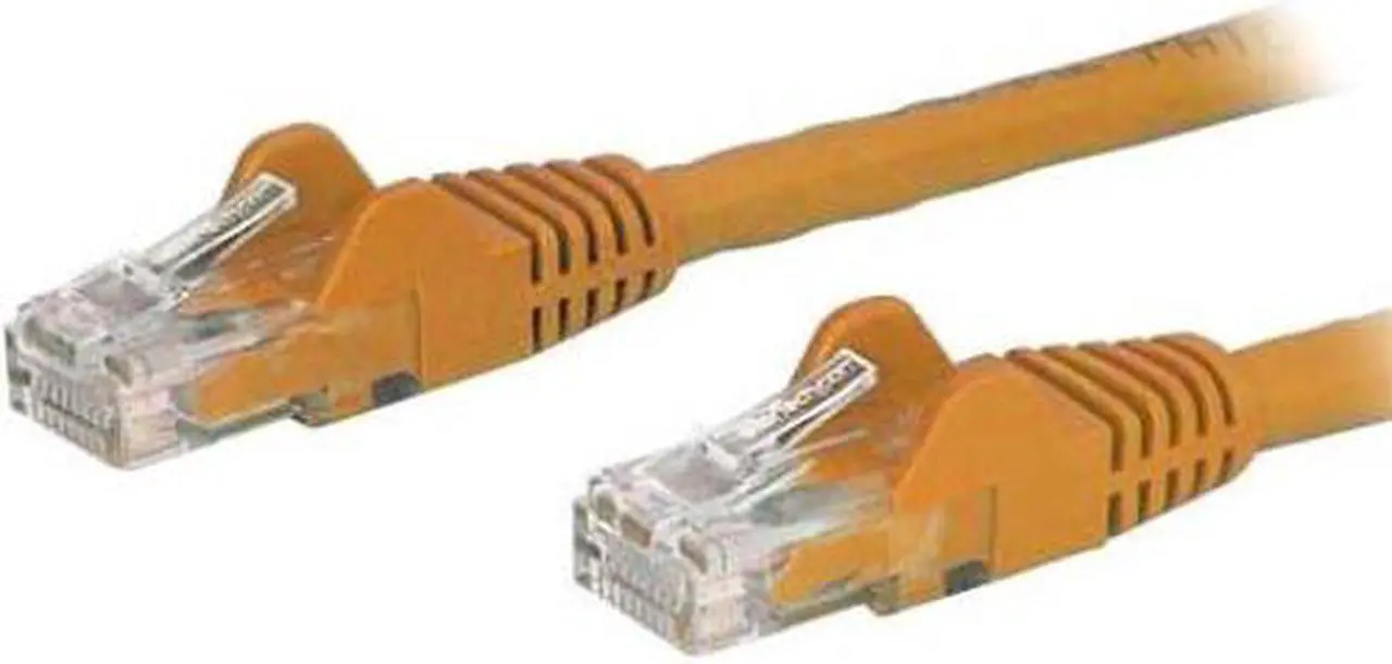 Main image of 20FT CAT6 ORANGE SNAGLESS
