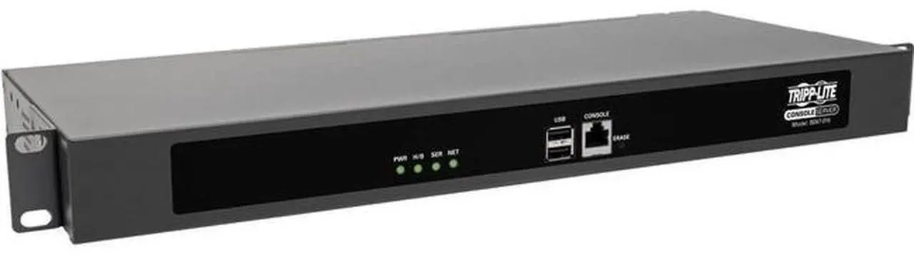Alt view image 6 of 16 - Tripp Lite Serial Console Server 16-Port 2 USB Ports Dual GbE 4 Gb Flash 1U - Twisted Pair - 2 x Network (RJ-45) - 2 x USB - 16 x Serial Port - 10/100/1000Base-T - Gigabit Ethernet - Desktop, Rack-mou