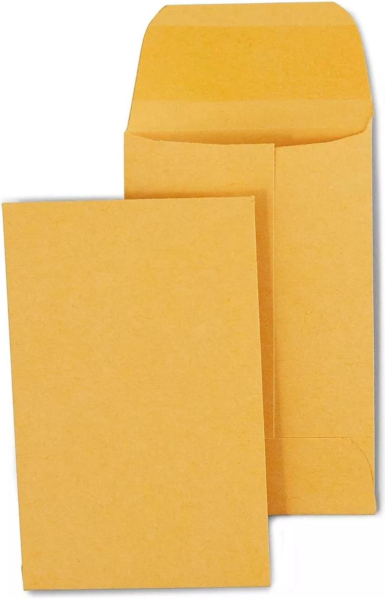 Main image of Staples Gummed #1 Currency Envelope 3.5" x 2.25" Kraft 750/Carton ST19726-CCVS