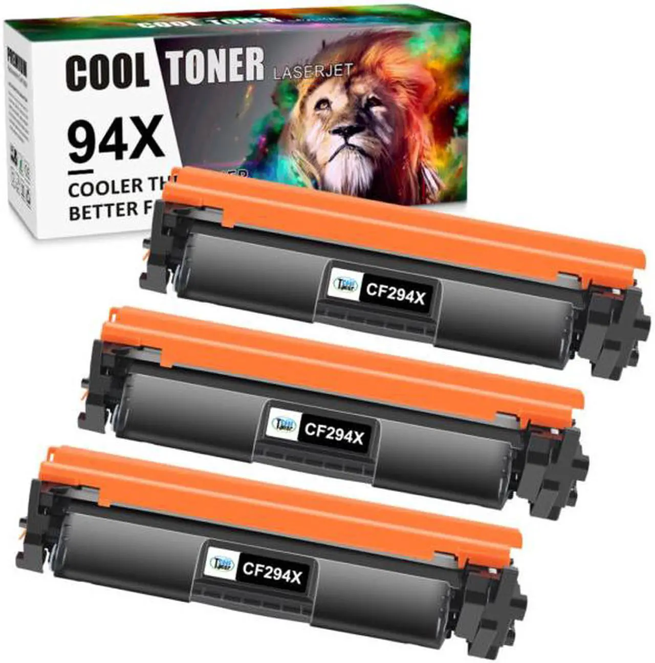 Main image of 3 Pack Black 94X CF294X Toner Compatible With HP LaserJet Pro MFP M118dw M148dw M149fdw