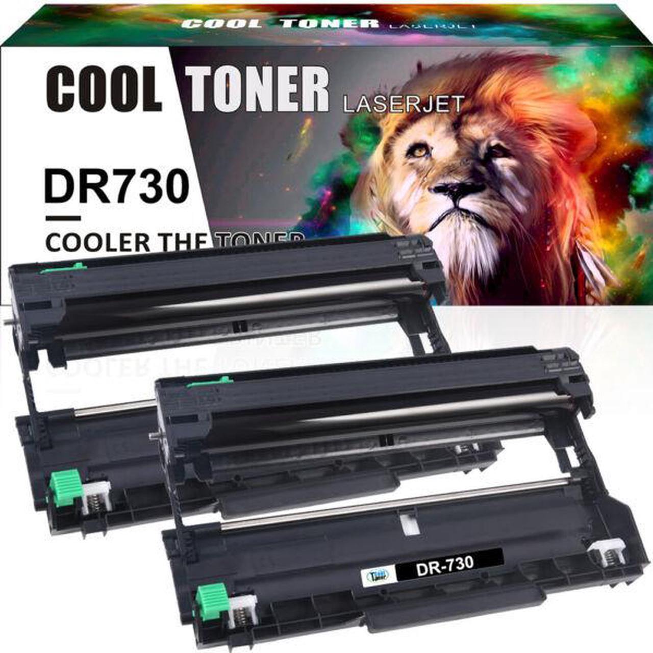 Main image of 2PK DR730 Drum Compatible With Brother TN760 Toner Cartridge HL-L2390DW 2350DW TN730