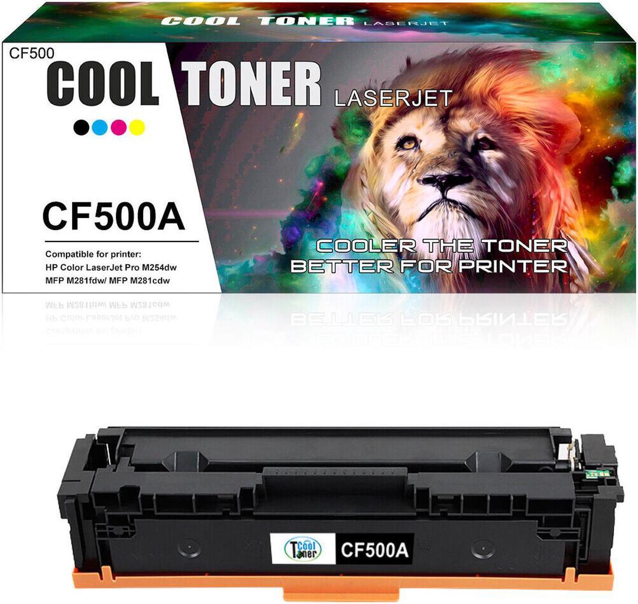 Main image of 1PK Black Toner Compatible With HP CF500A 202A Ink LaserJet M281fdw M281cdw MFP M254dw