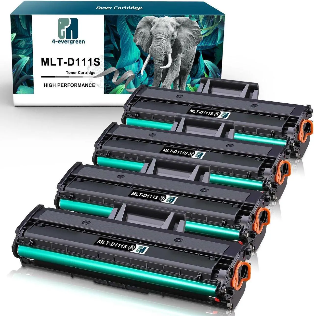 Main image of 4x MLT-D111S Toner Cartridges Replacement for Samsung Xpress M2070W M2020W M2022