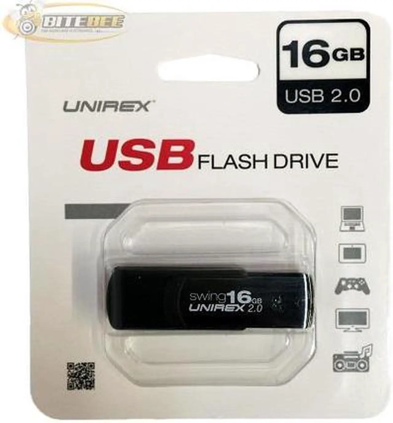 Alt view image 2 of 4 - Unirex USFW216 16GB USB 2.0 Flash Drive