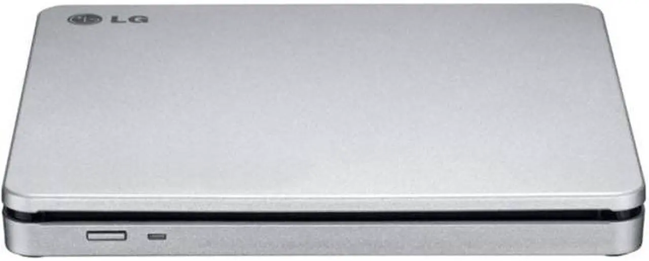 Alt view image 2 of 4 - LG Electronics GP70NS50 8X USB 2.0 Ultra Slim Portable DVD RW External Drive with M-DISC, Retail - Silver