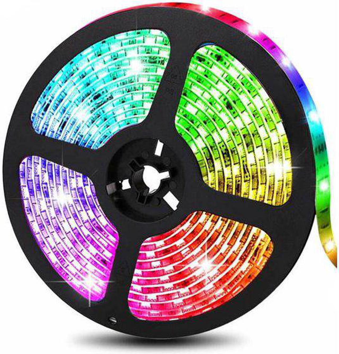 Alt view image 5 of 14 - Emerald 15FT LED Strip Lights, Colored USB TV Backlight with Remote, 16 Color Lights (SM-720-1638)