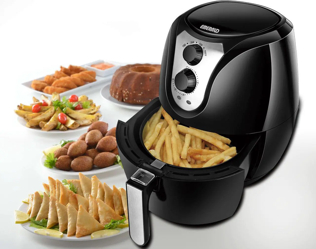 Main image of Emerald Air Fryer 1400 Watts with Rapid Air Technology 3.2L Capacity (1801)