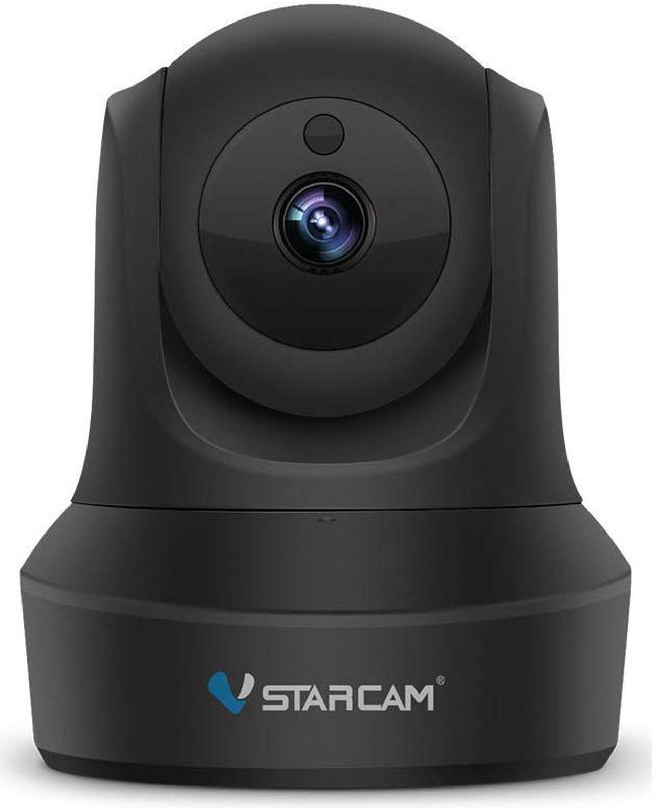 VStarcam 1080P WiFi IP Camera, Pan/Tilt/Zoom HD Wireless Indoor Camera with Night Vision, 2.4GHz Remote Monitor for Baby/Pet/Home Security-C29S Black