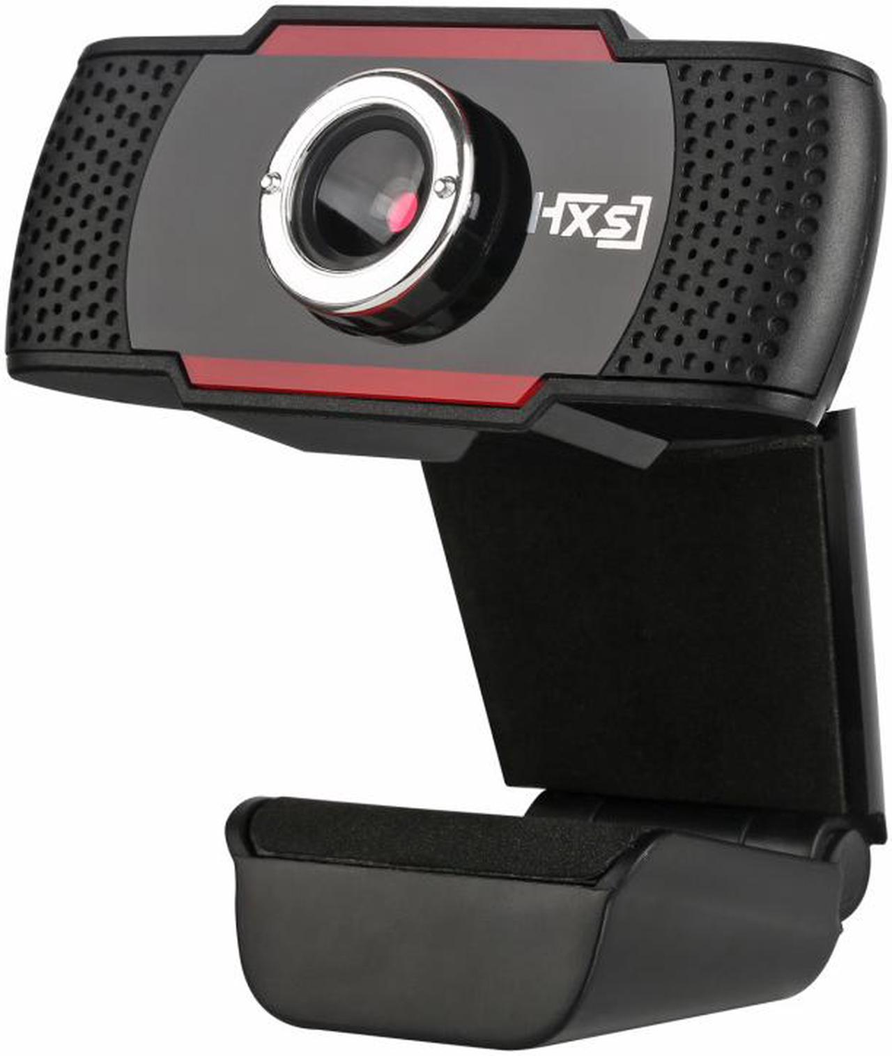 HXSJ S20 HD 480P Webcam Built-in Microphone Manually Focus High-end Video Call Computer Peripheral Web Camera 640 x 480 Dynamic Resolution for PC Laptop