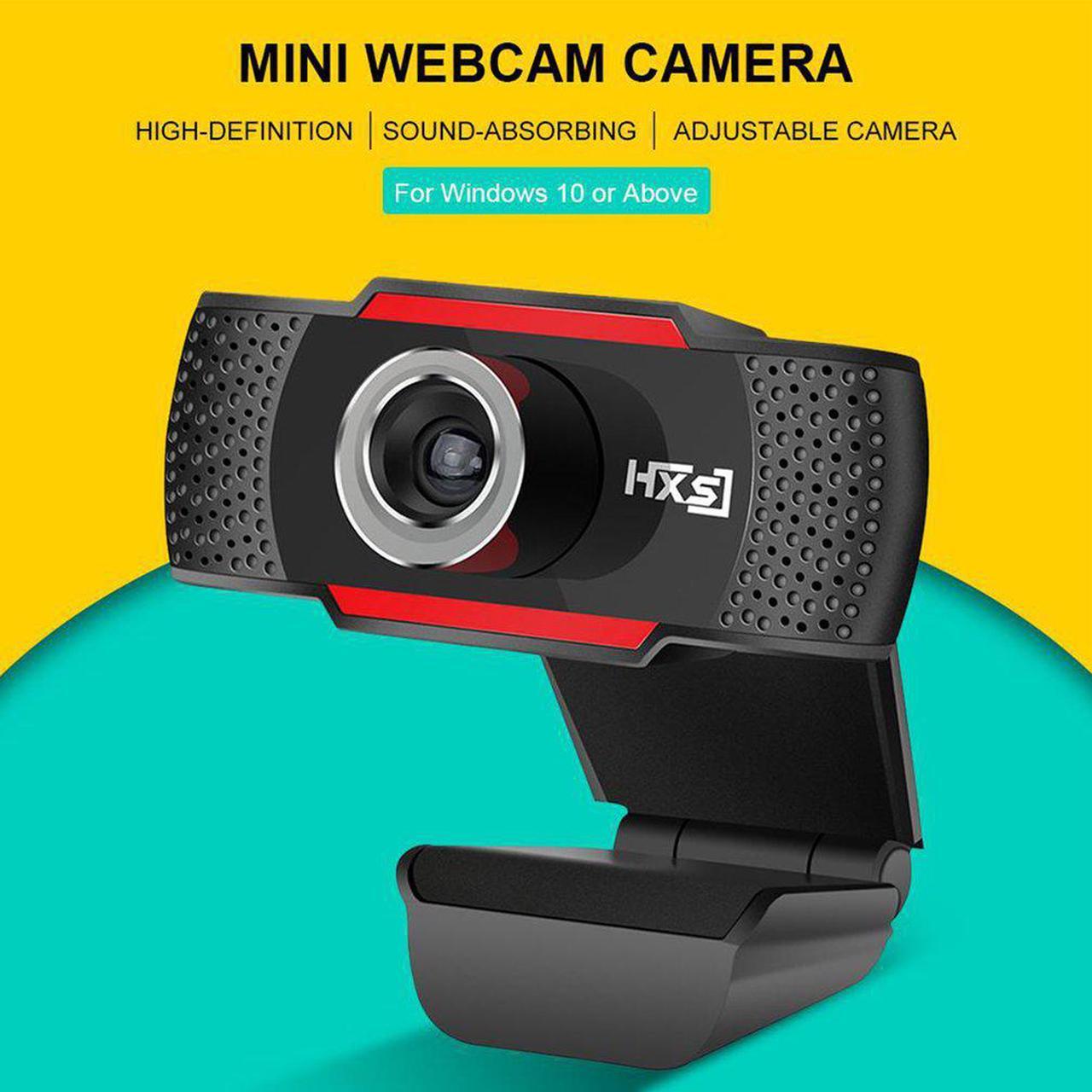 PC Webcam 480P Full HD Webcam USB Laptop Desktop Webcam Live Streaming Webcam with Microphone