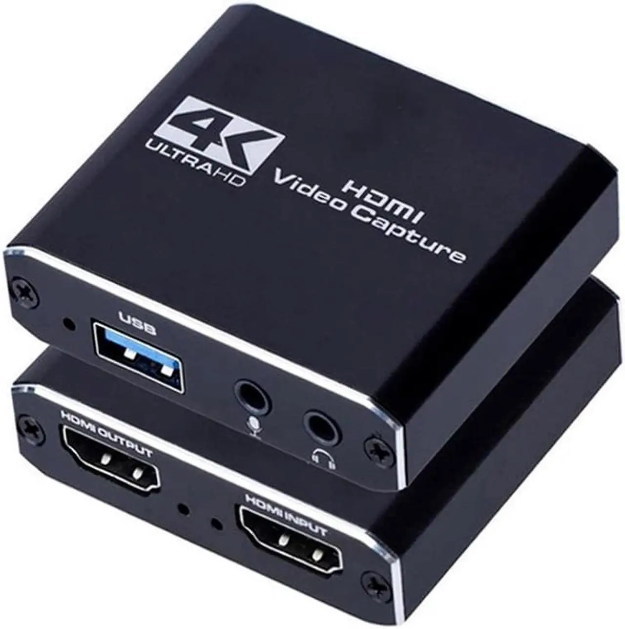 Main image of External Capture Card, Stream and Record in 1080p@60Hz 4K@30Hz with ultra-low latency on PS5, PS4/Pro, Xbox Series X/S, Xbox One X/S, in OBS and more, works with PC and Mac