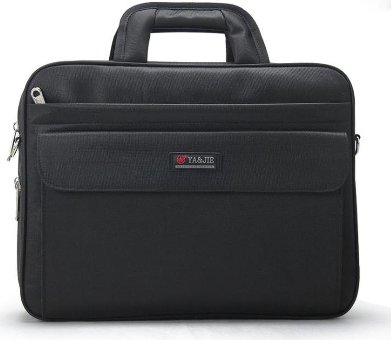 ESTONE 15.6 Inch Laptop Bag, Multi-functional Business Briefcase for Men Women, Water Resitant Shoulder Computer Messenger Bag,Carry On Handle Travel Case for 15 - 15.6" Asus Acer Dell HP, Black