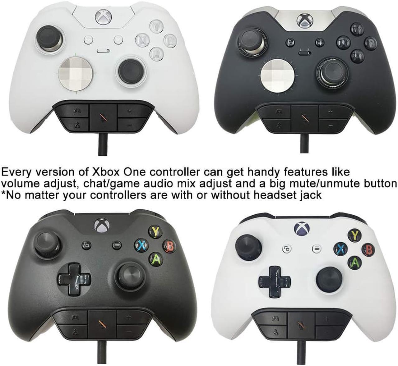 Alt view image 6 of 7 - ESTONE Xbox One Stereo Headset Adapter, Stereo Headphone Adapter Game Chat Audio Adaptor for Microsoft Xbox One Controller