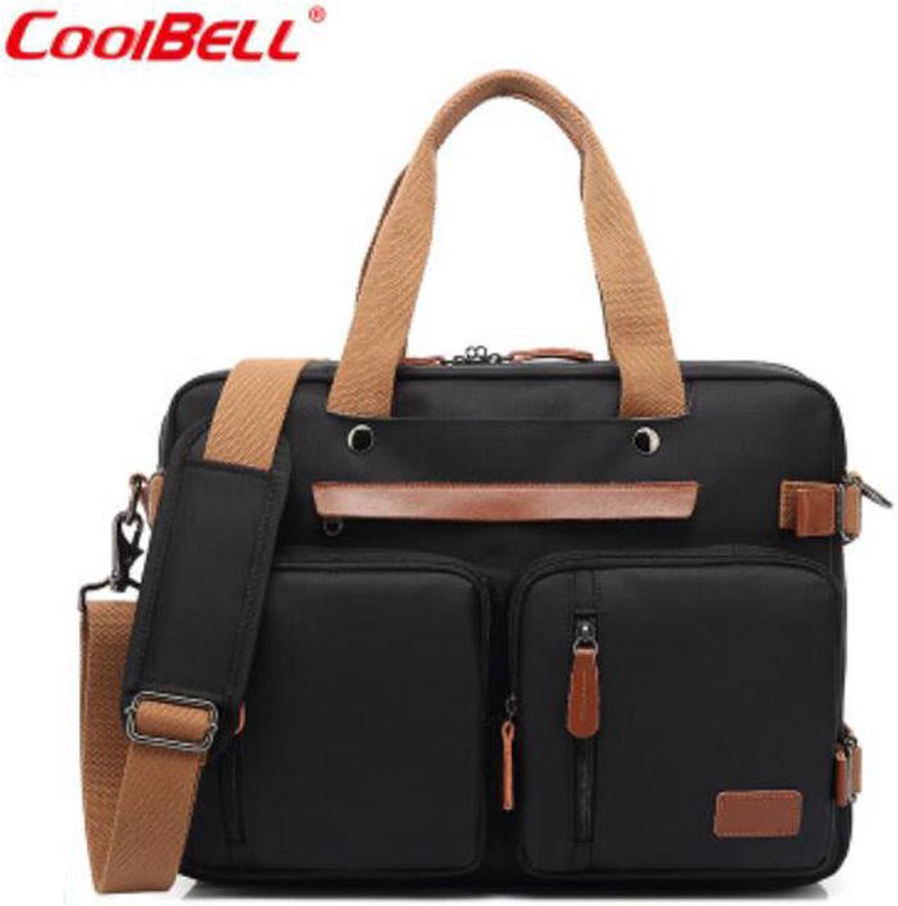 Main image of ESTONE Travel Bussiness Backpack, Outdoor Travel Bag, Weekender Overnight Convertible Bag Water-Resistant College Laptop Bookbag Hiking Camping Rucksack fit up to 15.6" laptop, Black