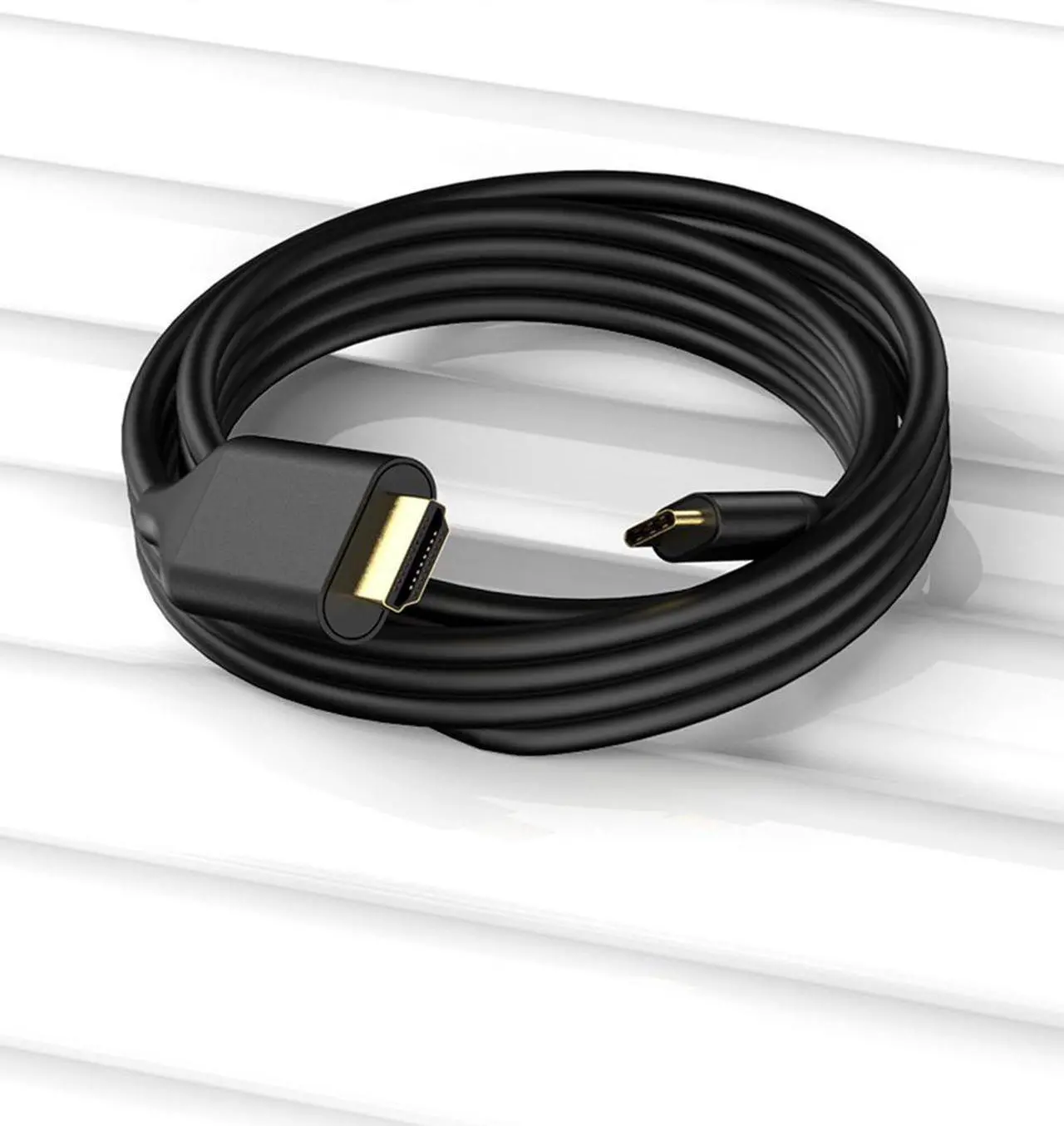 Alt view image 5 of 5 - 1.8m HDMI Cable 4K 30Hz Adapter Type-c to HDMI for Mac Monitor Projector