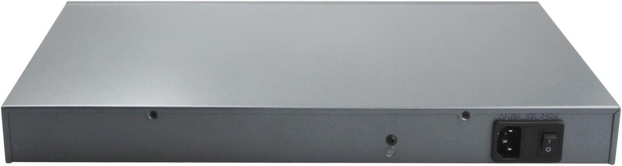 Alt view image 3 of 7 - ONV-POE33016PF-at 18-Port Gigabit PoE Switch with 16 Gigabit PoE Ports and 2 Gigabit Fiber Ports support IEEE 802.3at Standard 30W