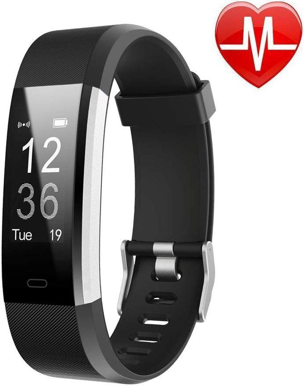 Main image of Fitness Tracker HR, Activity Tracker Watch with Heart Rate Monitor, Waterproof Smart Fitness Band with Step Counter, Pedometer Watch for Kids Women and Men