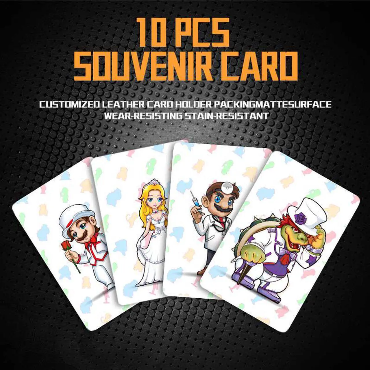 Alt view image 4 of 7 - New 10PCS Super Mario Odyssey Amiibo NFC TAG Cards for NS Switch WII U