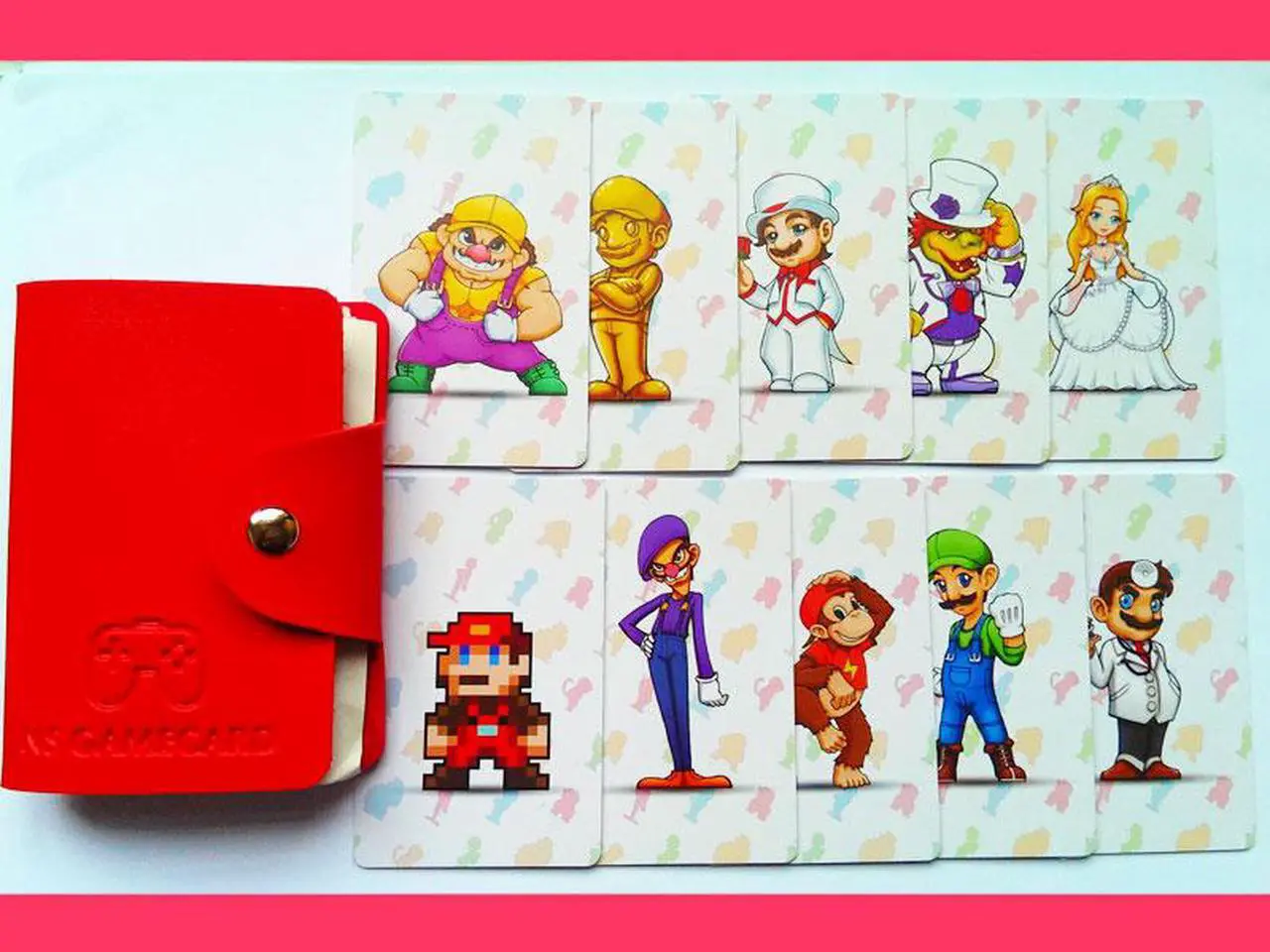 Main image of New 10PCS Super Mario Odyssey Amiibo NFC TAG Cards for NS Switch WII U