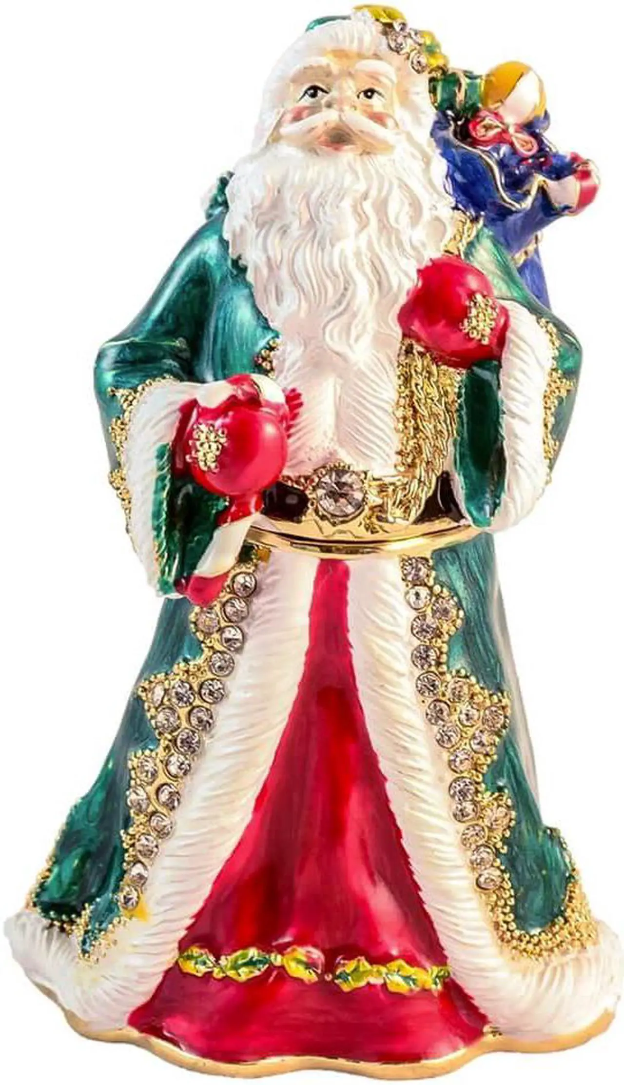 Main image of Jay Jayson's Inc. 1131801 Tall Santa Claus Trinket Box