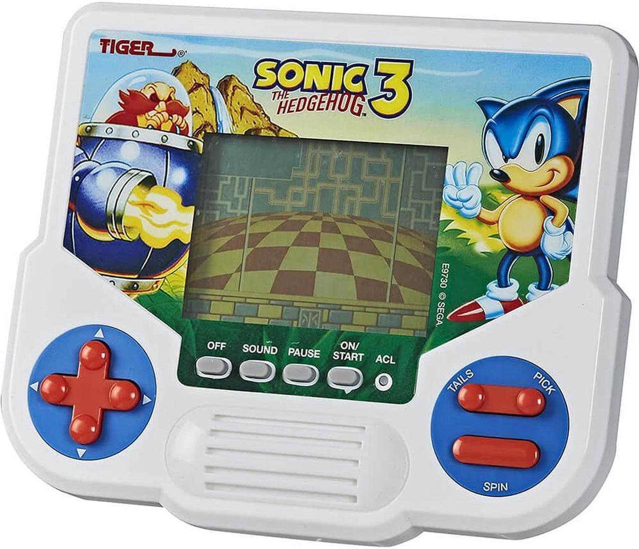 Alt view image 3 of 4 - Hasbro Gaming Tiger Electronics Sonic The Hedgehog 3 Electronic LCD Video Game, Retro-Inspired Edition, Handheld 1-Player Game, Ages 8 and Up