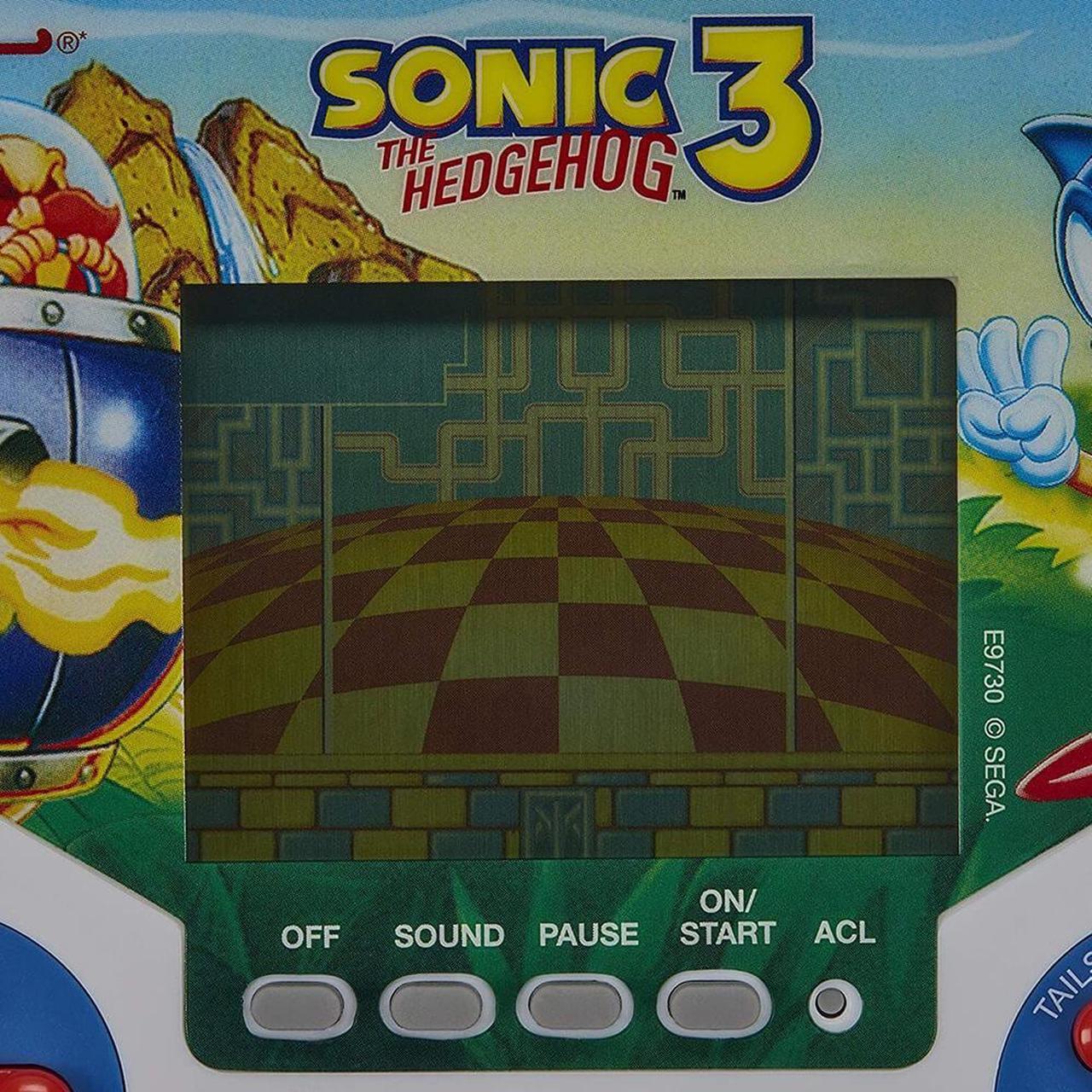 Alt view image 4 of 4 - Hasbro Gaming Tiger Electronics Sonic The Hedgehog 3 Electronic LCD Video Game, Retro-Inspired Edition, Handheld 1-Player Game, Ages 8 and Up