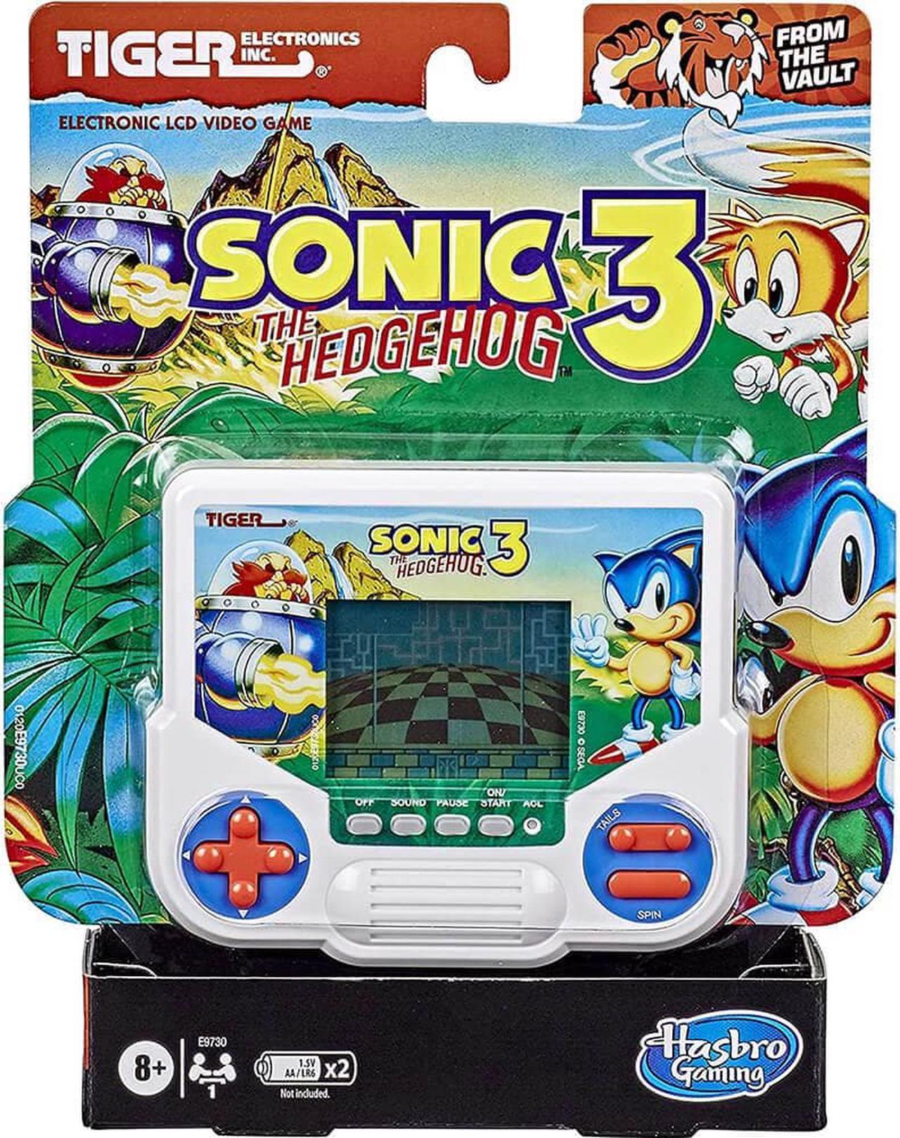 Alt view image 2 of 4 - Hasbro Gaming Tiger Electronics Sonic The Hedgehog 3 Electronic LCD Video Game, Retro-Inspired Edition, Handheld 1-Player Game, Ages 8 and Up