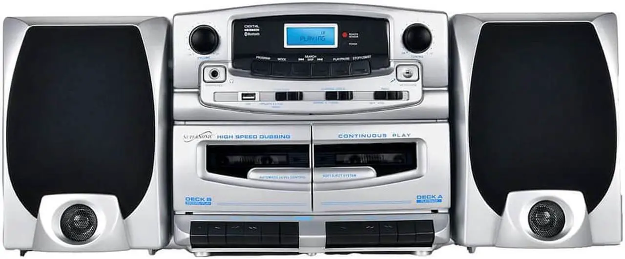 Alt view image 4 of 5 - Supersonic Bluetooth Audio System