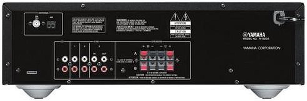 Alt view image 3 of 3 - YAMAHA R-S202BL Natural Sound 2-Ch. HiFi Stereo Receiver with Bluetooth - Black