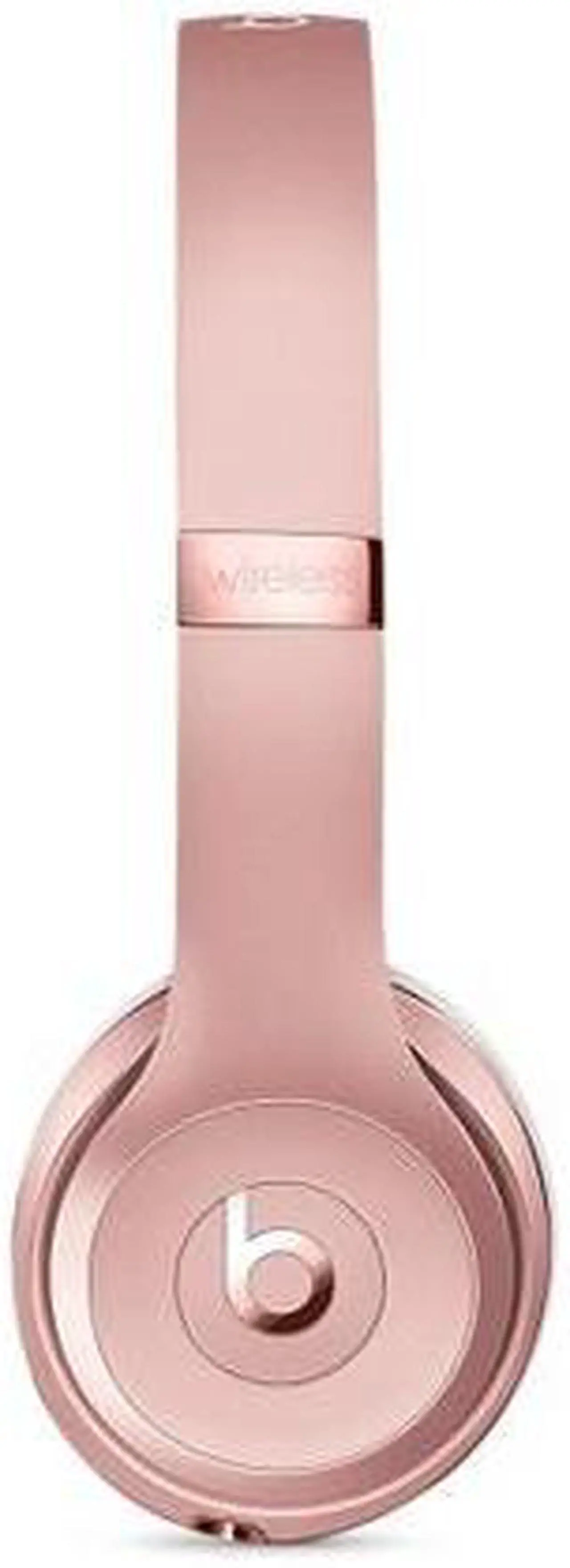 Alt view image 3 of 6 - Beats Solo 3 On Ear Wireless Headphones - Rose Gold (MNET2LLA)