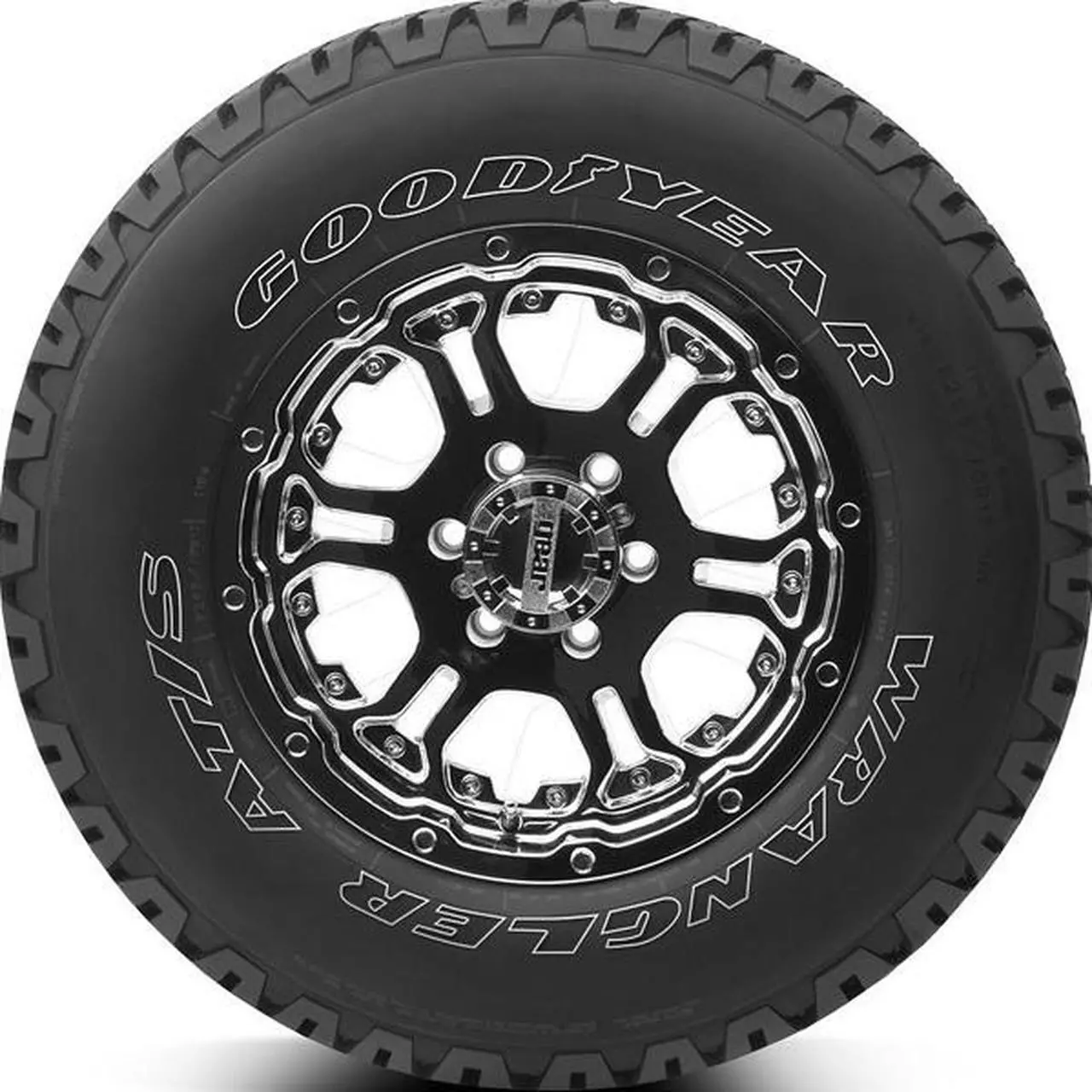 Alt view image 7 of 14 - 1 New P265/70R17  Goodyear Wrangler ATS  265 70 17 Tire