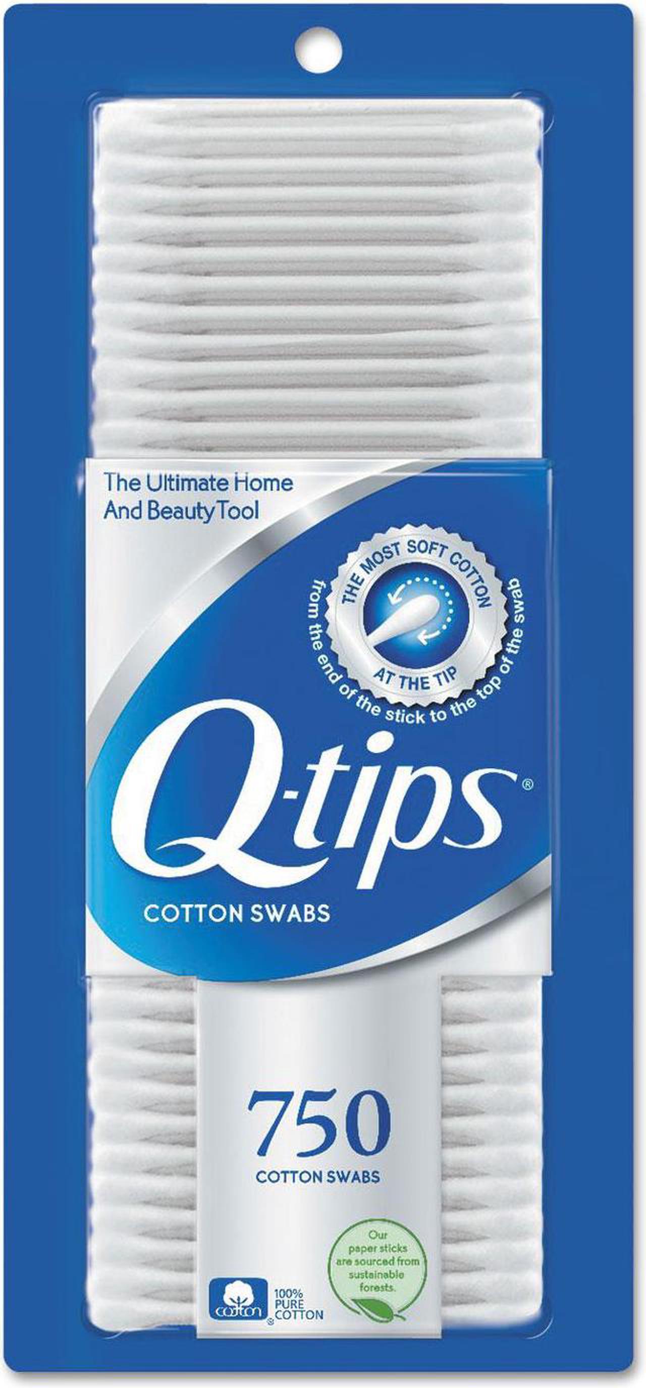 Main image of Q-tips Cotton Swabs 750/Pack 09824PK