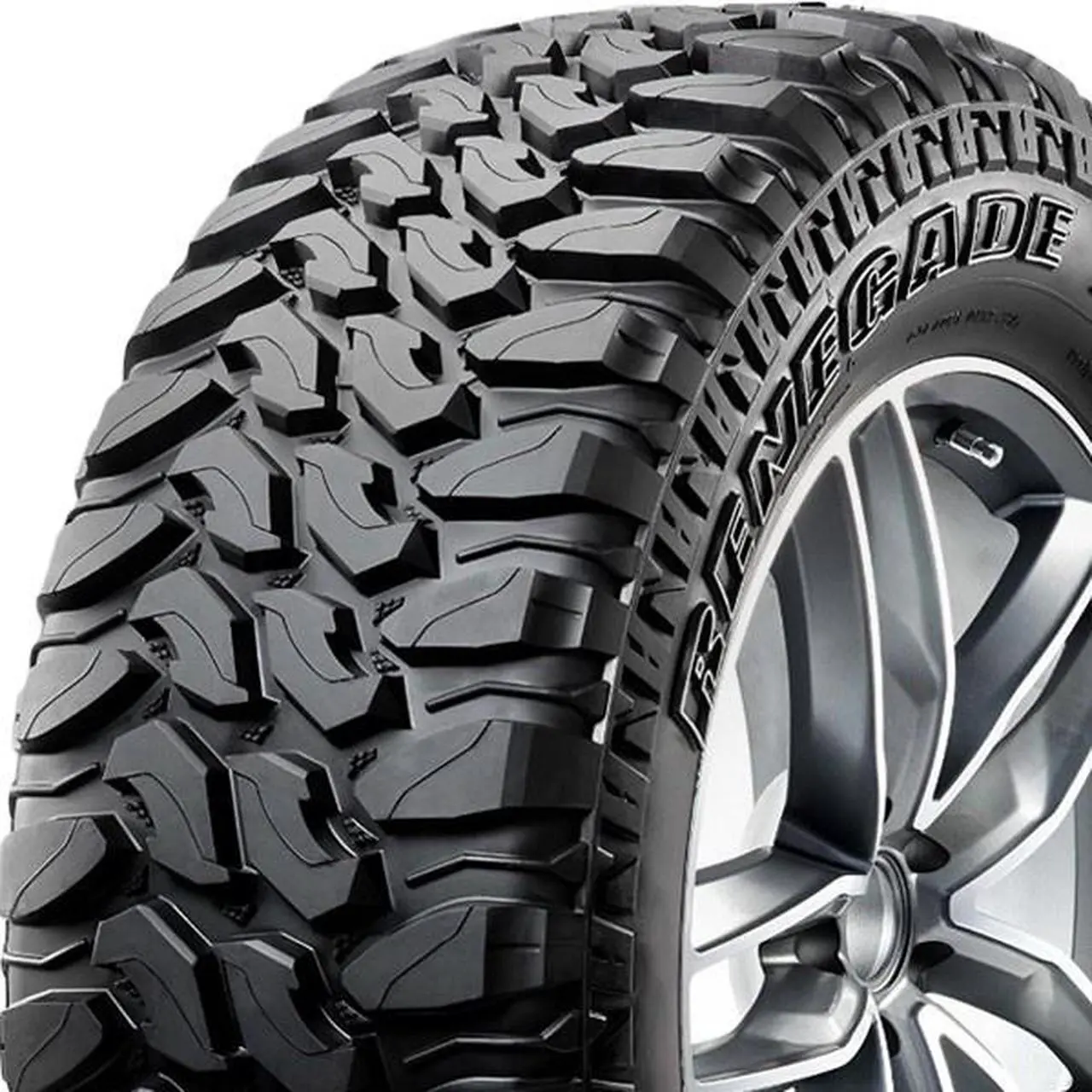 Alt view image 3 of 13 - 1 New Radar Renegade R-7 M/T LT245/75R16 E 120/116Q OWL  Tires