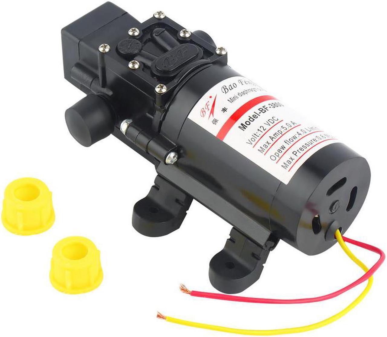 Main image of 12V DC 60W Demand Fresh Water Diaphragm Self Priming Pump Low Pressure Educational Equipment