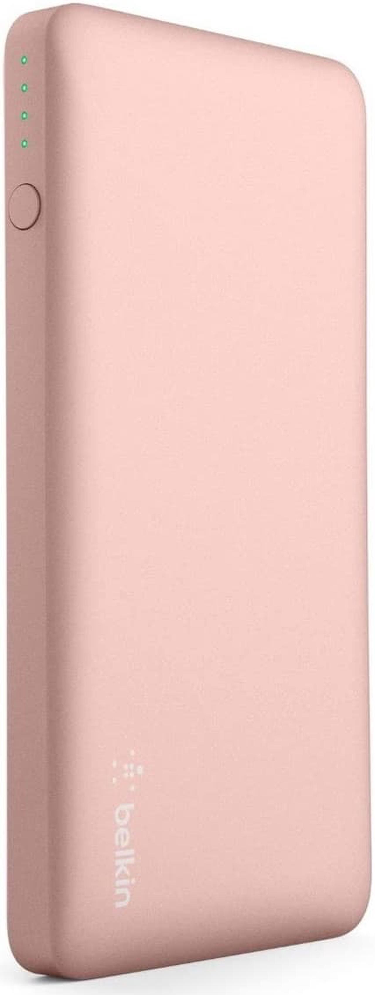 Alt view image 5 of 9 - BELKIN Rose Gold 5000 mAh Pocket Power 5K Power Bank (aka Portable Charger) F7U019BTC00