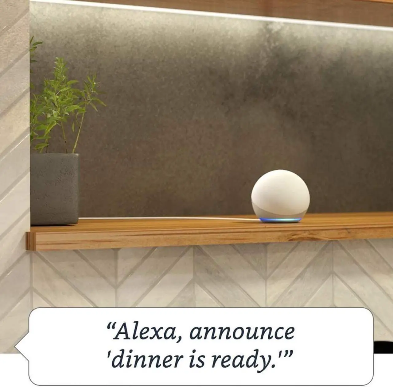 Alt view image 12 of 20 - Echo Dot (4th Gen) | Smart Speaker with Alexa | Glacier White