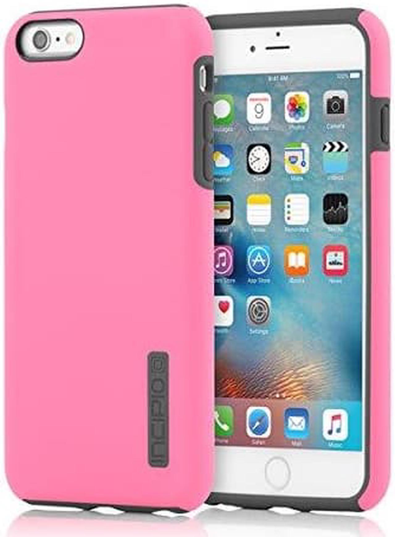 Alt view image 2 of 10 - Incipio Technologies DualPro Case for Apple iPhone 6s/6 Plus Pink/Gray