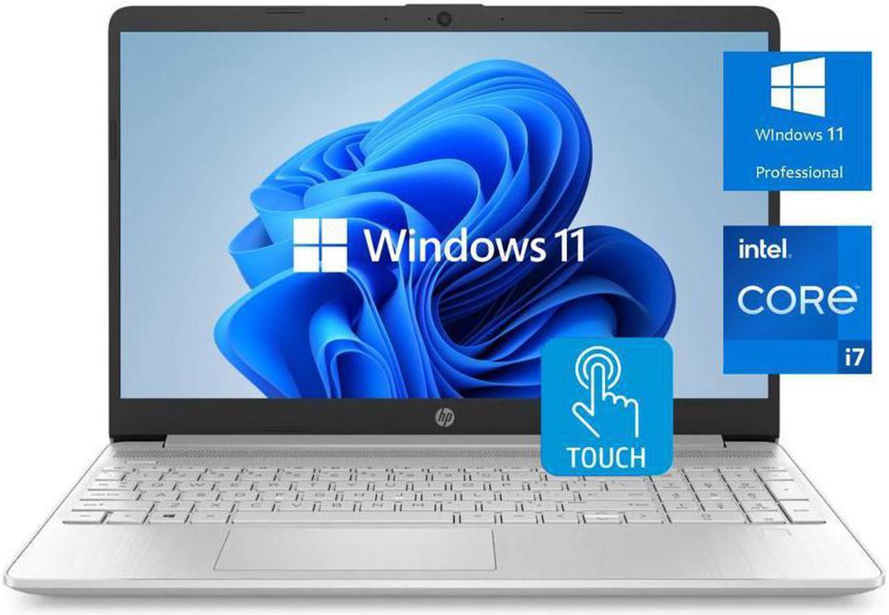 Alt view image 7 of 7 - New HP 15.6" Full HD (1920x1080) TouchScreen Laptop, 11th Gen Intel Core i7-1165G7 Processor, 16GB DDR4 RAM, 512GB SSD, Intel Iris Xe Graphics, Wifi-AC, Bluetooth,HDMI,USB, Windows 11 Pro