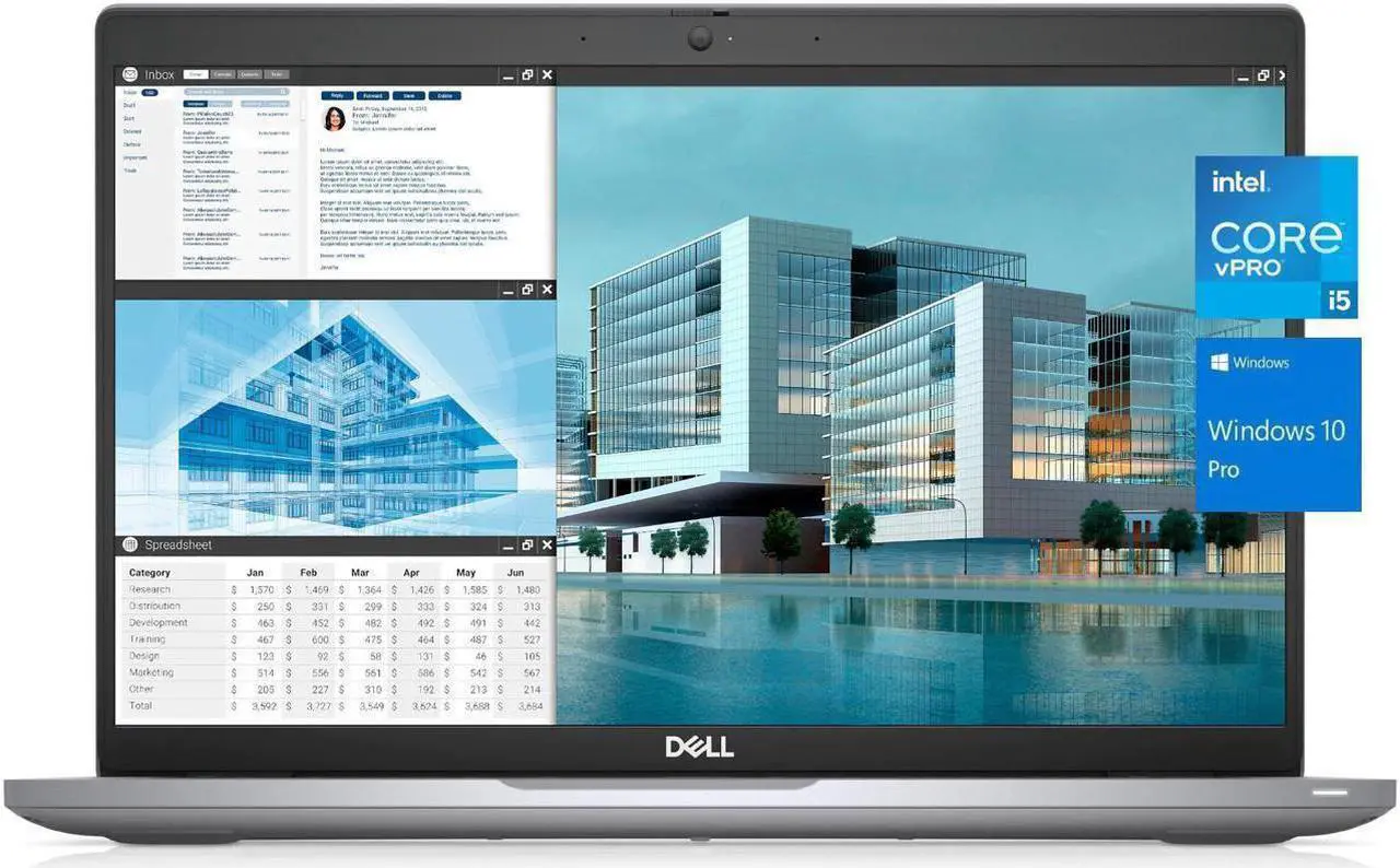 Main image of Dell Latitude 5420 14" Full HD Laptop,11th Gen Intel Core i5-1145G7 Vpro Processor,16GB DDR4,256GB SSD,Intel Iris Xe Graphics,Wifi-AX,Bluetooth,HDMI,ThunderBolt,Smart Card Reader,Windows 10 Pro