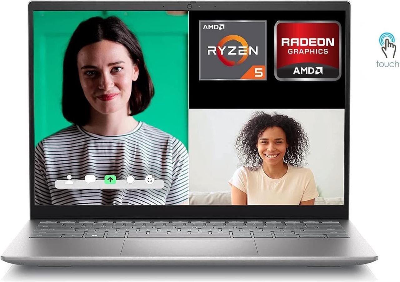 Main image of Dell Inspiron 5425 14" Full HD+ 1920 x 1200 TouchScreen Laptop,AMD Ryzen 5 5625U 6-Core Processor,32GB DDR4,2TB SSD,AMD Graphics,Wifi-6,Bluetooth,Windows 10 Pro