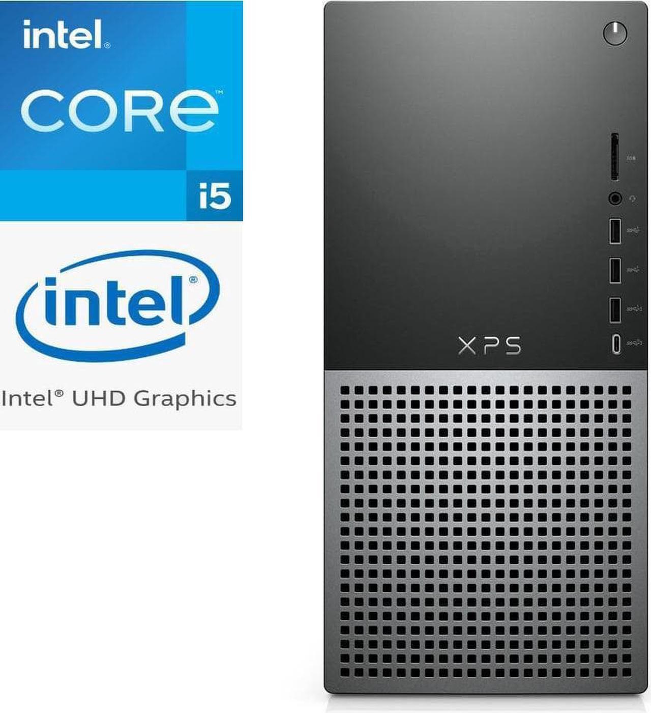 Main image of Dell XPS 8950 12th Gen Intel Core i5-12400 6-Core Processor,16GB DDR5,256GB SSD,Intel UHD Graphics, Killer Wifi-AX, Bluetooth,DisplayPort,Windows 11 Pro