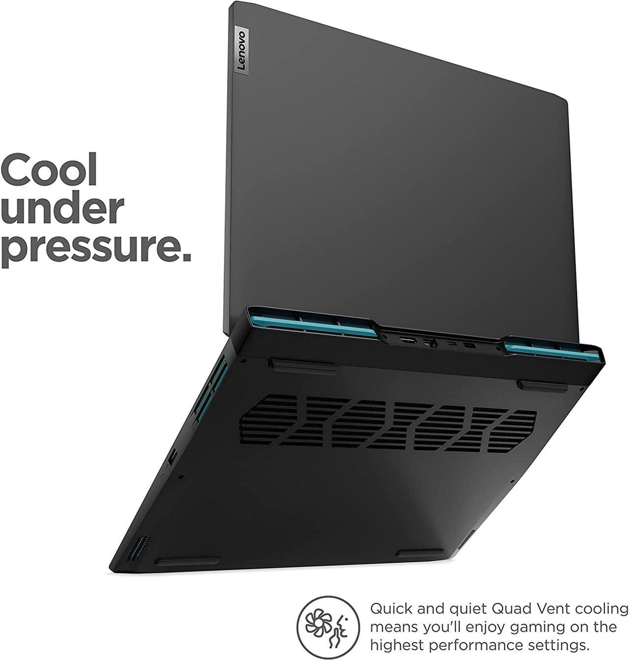 Alt view image 3 of 4 - Lenovo IdeaPad 3 15.6" Full HD IPS 120Hz Gaming Laptop,12th Gen Intel Core i7-12700H 14-Core Processor,32GB DDR4 RAM,2TB SSD,4GB NVIDIA GeForce RTX 3050 Ti,Wifi-AX,Bluetooth,Windows 11 Home