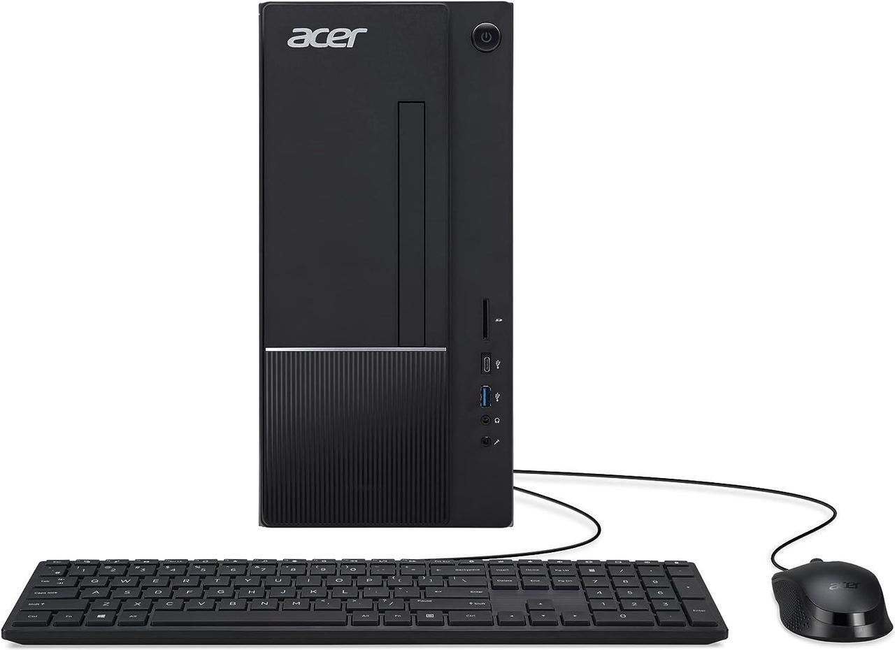 Main image of Acer Aspire Desktop|14th Gen Intel Core i5-14400 Processor|8GB DDR5|4TB SSD|Wi-Fi 6|Bluetooth|Intel UHD Graphics|2 x HDMI|Dual Monitor Capable| Windows 11 Pro