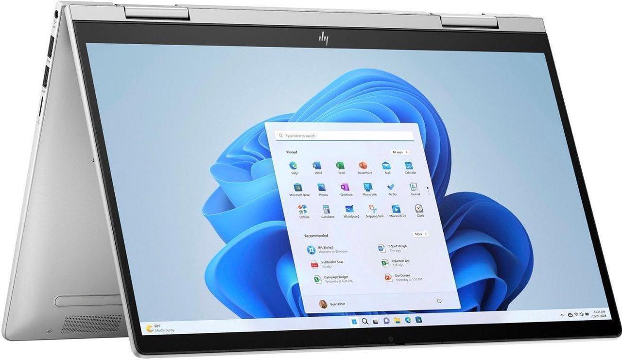 Alt view image 4 of 7 - New HP Envy 14" Full HD Touchscreen 2-in-1 Laptop,Intel Core 7 150U Processor,16GB Ram,1TB SSD,Intel Graphics,Wifi-6,Windows 11 Pro